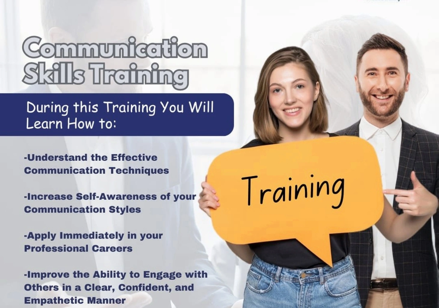 Global business communication training session